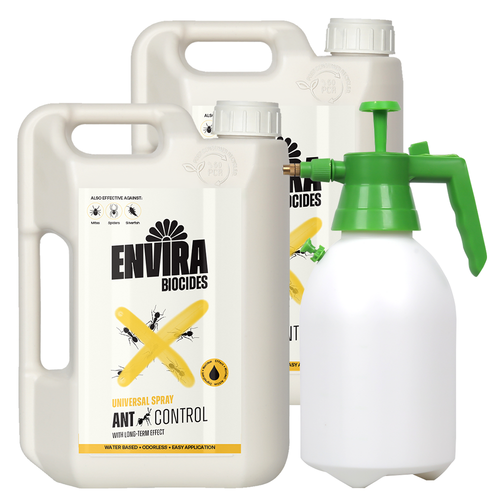 Envira Ant Spray 2 x 2L + Pressure sprayer