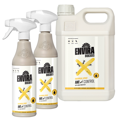 Envira Ant Spray 2 x 500ml + 5L