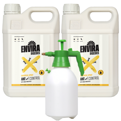 Envira Ant Spray 2 x 5L + 2L Drucksprüher