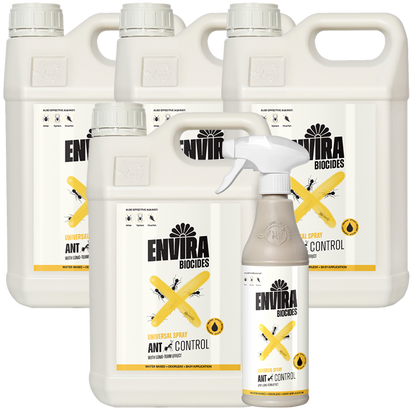 Envira Ant Spray 4 x 5L + 500 ml