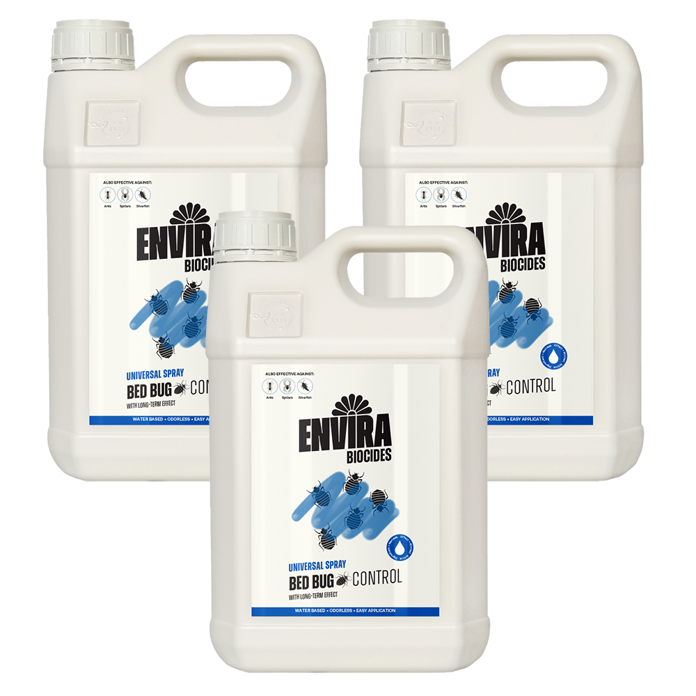 Envira Bed Bug Spray 3 x 5L