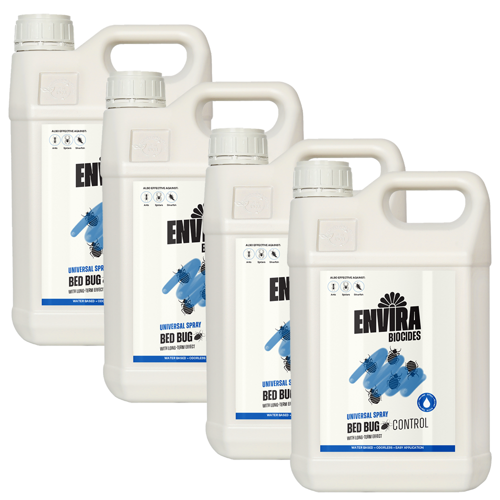 Envira Bed Bug Spray 4 x 5L