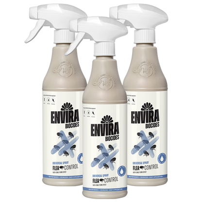 Envira Flea Spray 3 x 500 ml