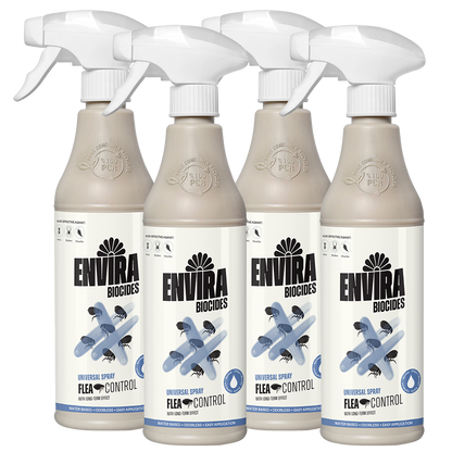 Envira Flea Spray 4 x 500 ml