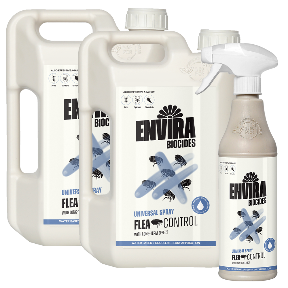 Envira Flea Spray 500ml + 2 x 2L