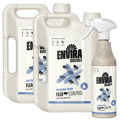 Envira Flea Spray 500ml + 2 x 2L