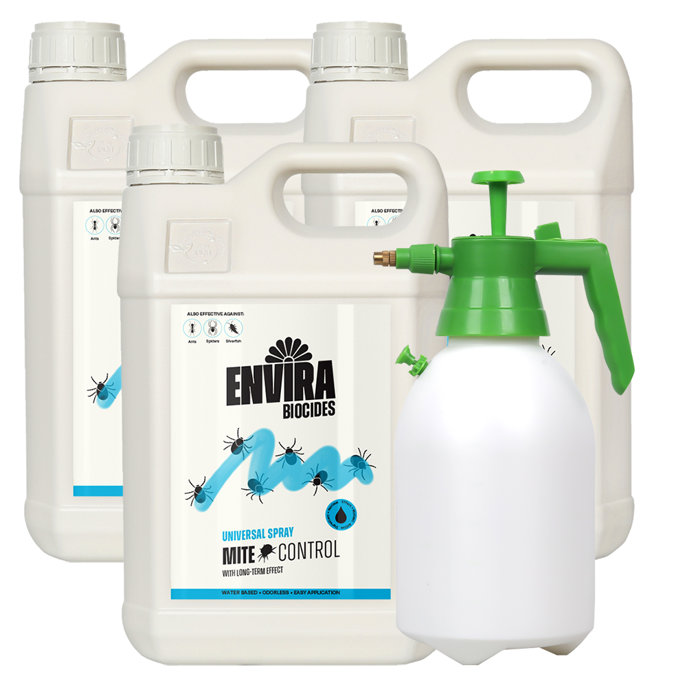 Envira Mite Spray 3 x 5L + Pressure sprayer