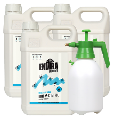 Envira Mite Spray 3 x 5L + Pressure sprayer