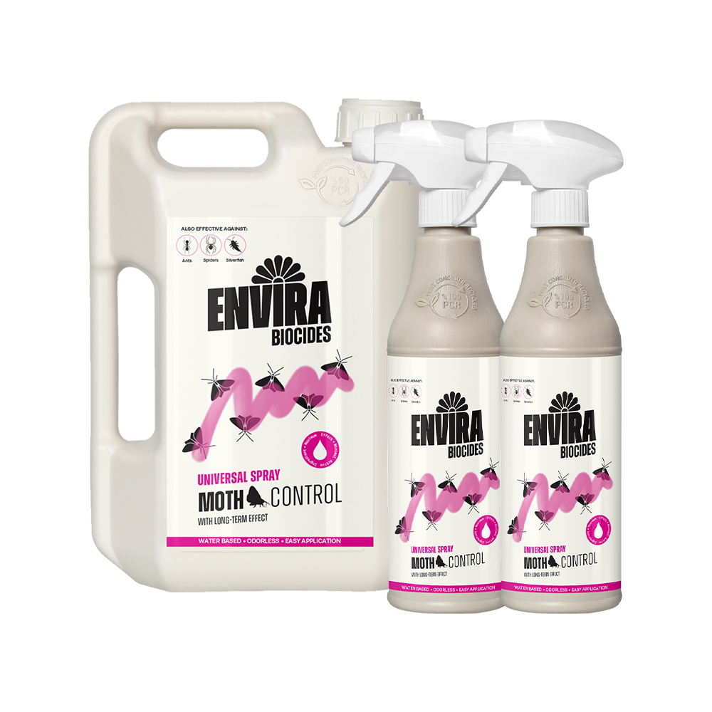 Envira Moth Spray 2 x 500ml + 2L