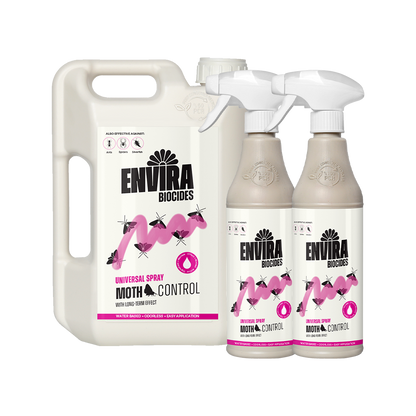 Envira Moth Spray 2 x 500ml + 2L