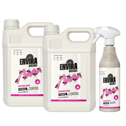 Envira Moth Spray 500ml + 2 x 5L