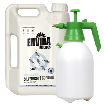 Envira Silverfish Spray 2L + Pressure sprayer