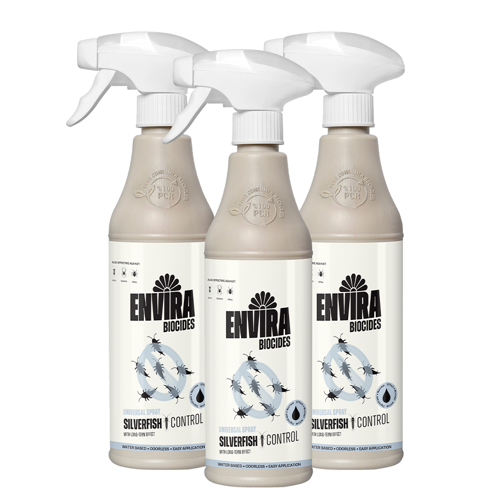 Envira Silverfish Spray 3 x 500 ml