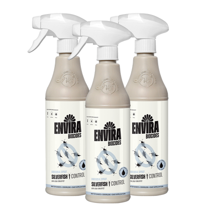 Envira Silverfish Spray 3 x 500 ml