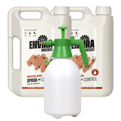 Envira Spider Spray 2 x 2L + Pressure sprayer