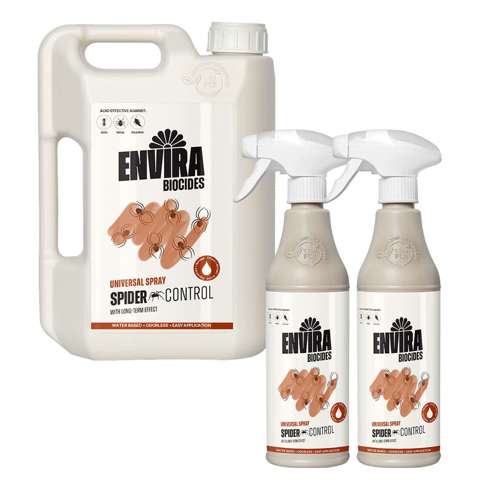 Envira Spider Spray 2 x 500ml + 2L