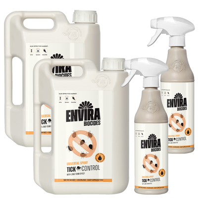 Envira Tick Spray 2 x 2L + 2 x 500 ml