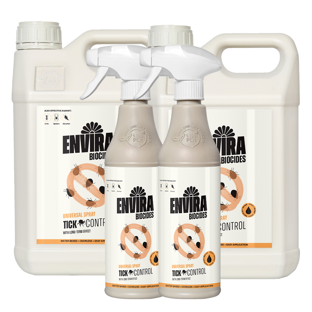 Envira Tick Spray 2 x 5L + 2 x 500 ml