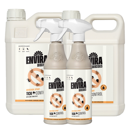 Envira Tick Spray 2 x 5L + 2 x 500 ml