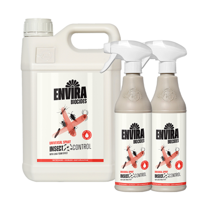 Envira Universal Insect Spray 2 x 500ml + 5L