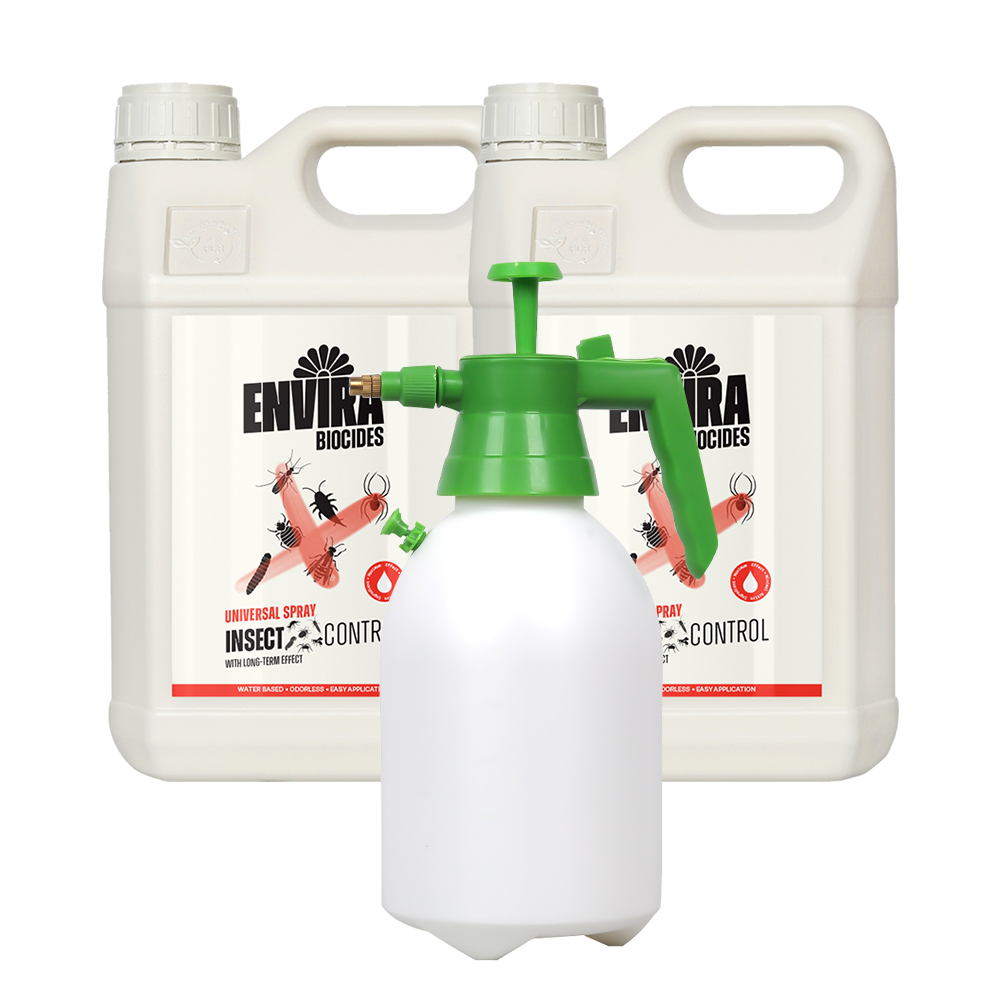 Envira Universal Insect Spray 2 x 5L + Pressure sprayer