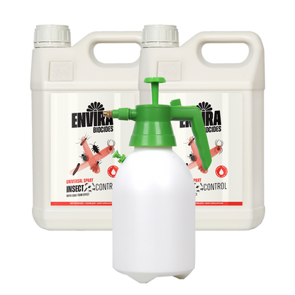 Envira Universal Insect Spray 2 x 5L + Pressure sprayer