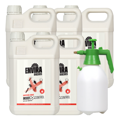 Envira Universal Insect Spray 4 x 5L + Pressure sprayer