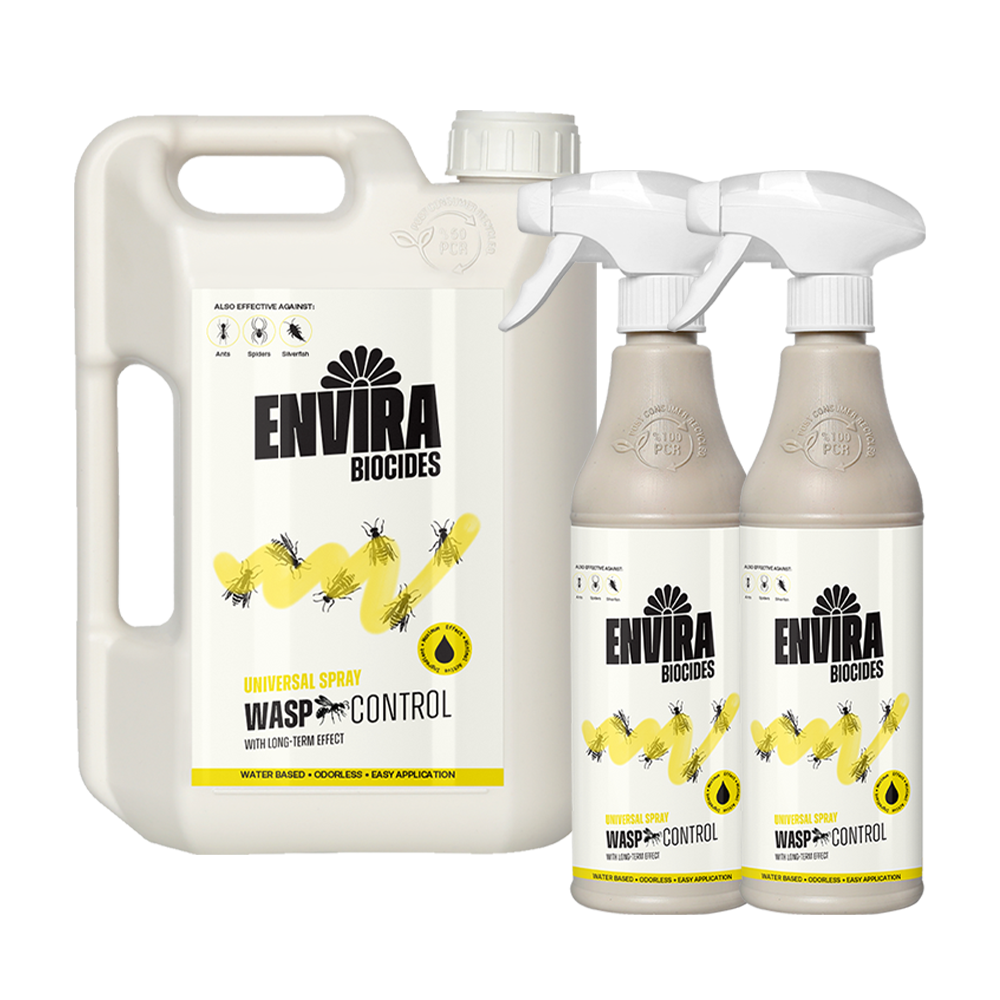 Envira Wasp Spray 2 x 500ml + 5L