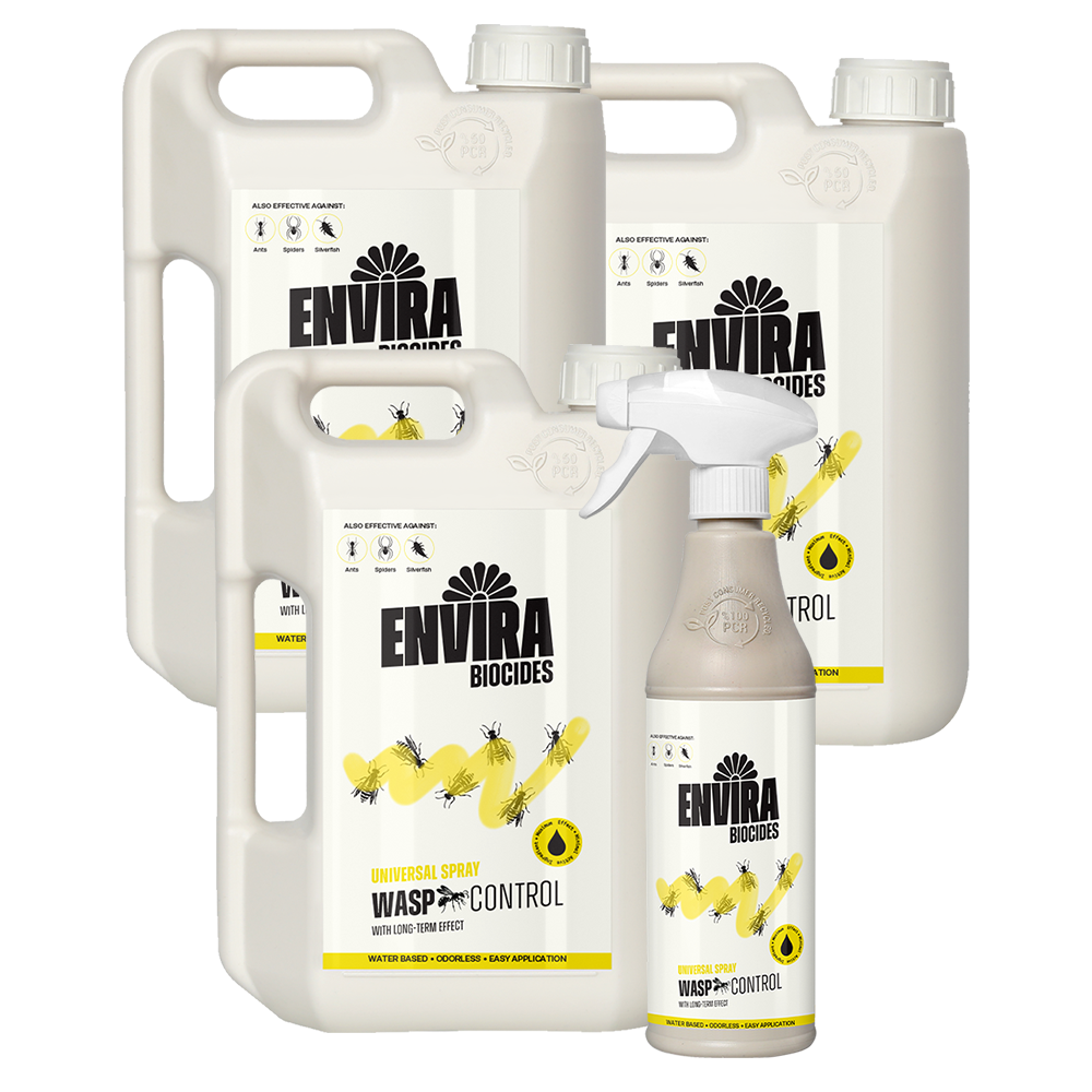 Envira Wasp Spray 3 x 2L + 500 ml