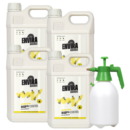 Envira Wasp Spray 4 x 5L + Pressure sprayer