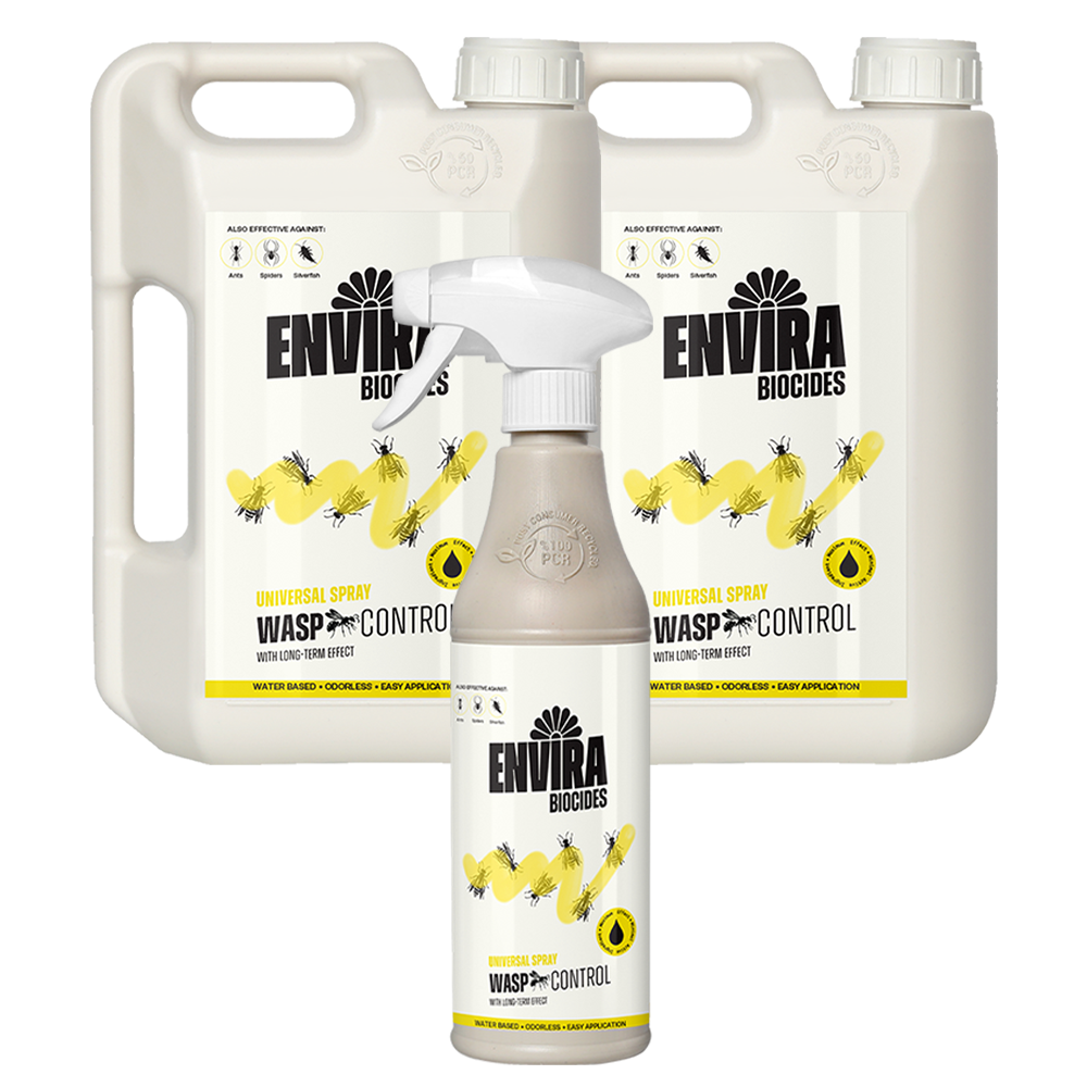 Envira Wasp Spray 500ml + 2 x 2L