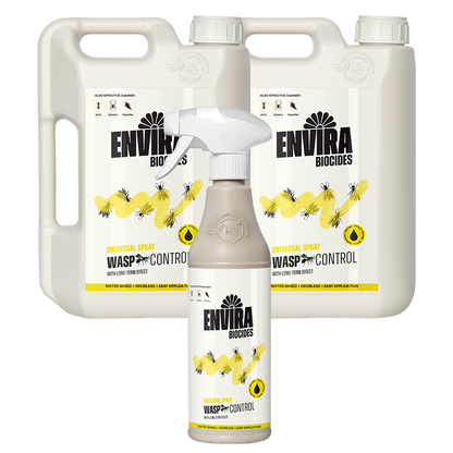 Envira Wasp Spray 500ml + 2 x 2L