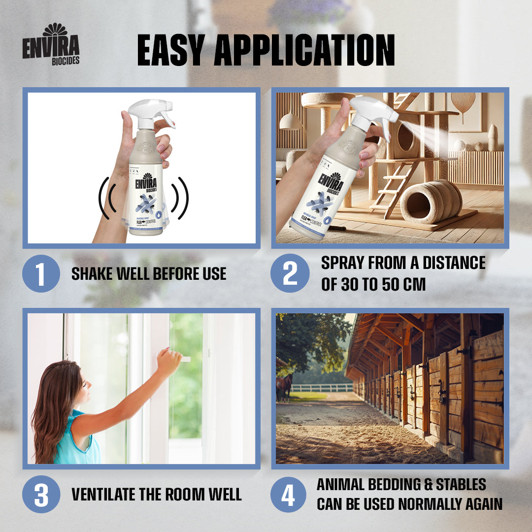 Envira Flea Spray 3 x 2L