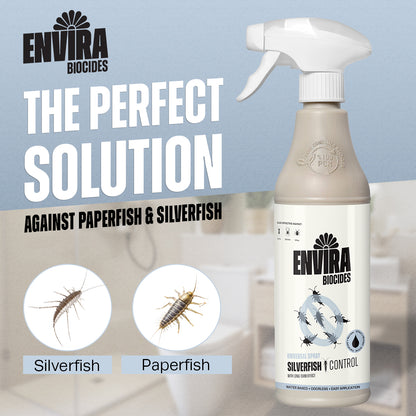 Envira Silverfish Spray 2L + Pressure sprayer