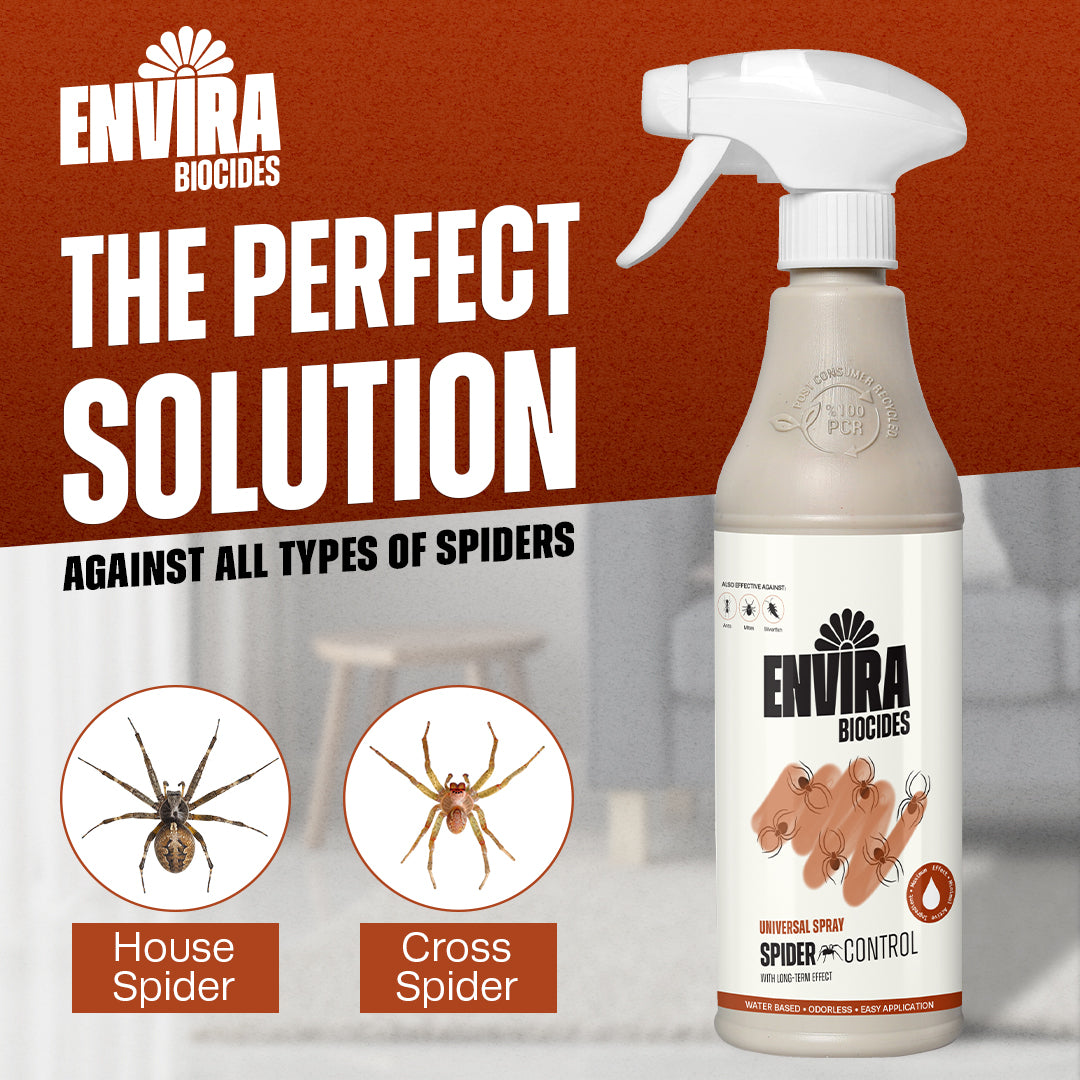 Envira Spider Spray 2 x 2L + Pressure sprayer