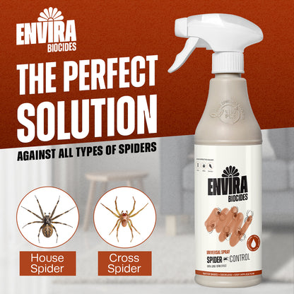 Envira Spider Spray 2 x 2L + Pressure sprayer